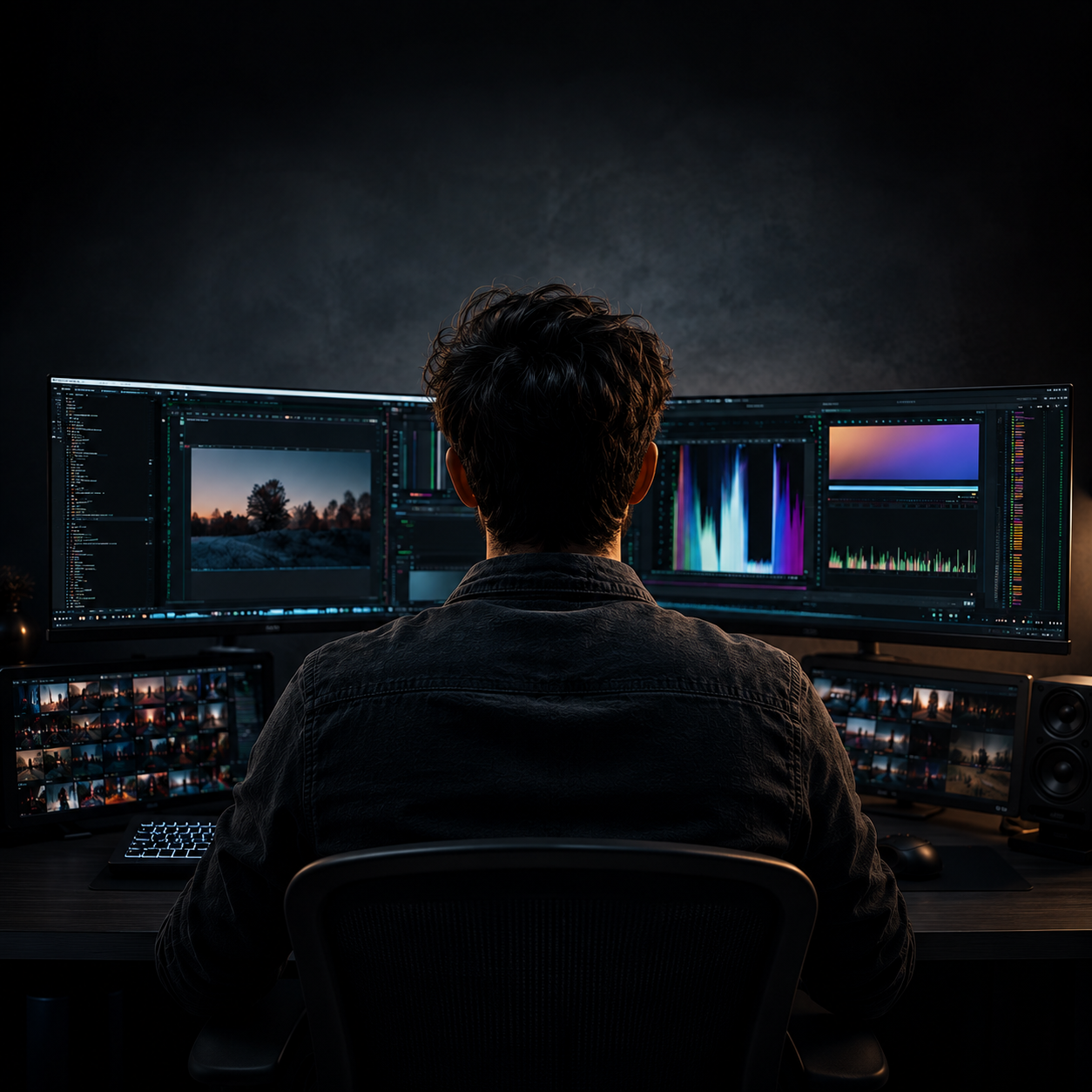 The Digital Wings creative production workspace